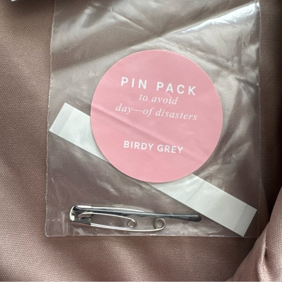 Birdy Grey Shamin Dress Crepe Taupe Curve 2X NEW NWT BRIDESMAID WEDDING - Picture 10 of 11